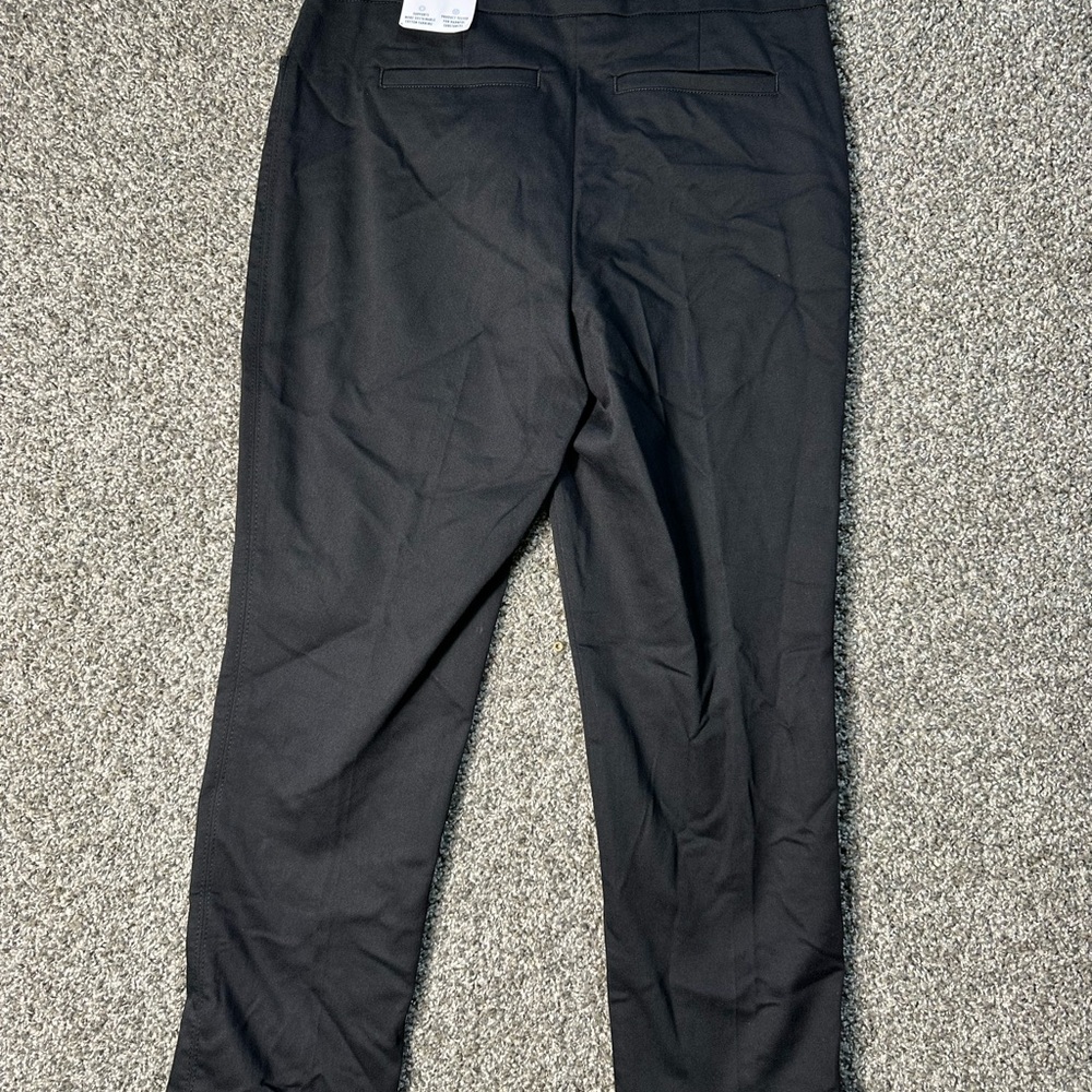 NWT Croft & Barrow women’s effortless stretch straight pull on pants SZ 8 short - Picture 3 of 7